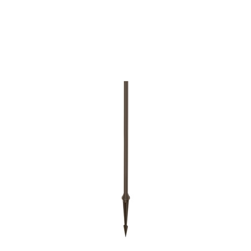 Wever & Ducré+KIOSK Pole 600 straight maapiigiga post, pronks