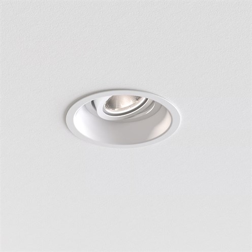 ASTRO+Minima PRO Round Adjustable LED 11.8W 1258lm 3000K CRI>90 30°, hämardatav DALI, süvisvalgusti, matt valge