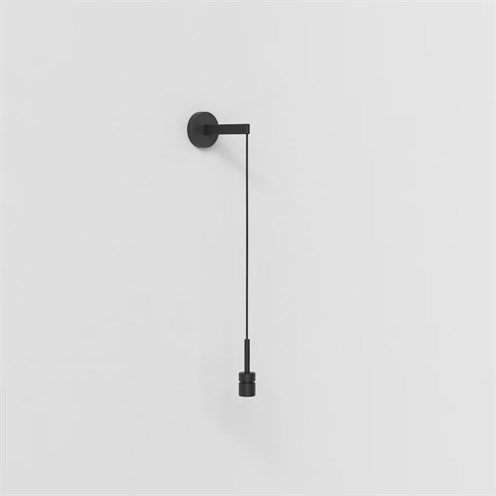ASTRO+Wall Pendant max. 12W E27, seinavalgusti, matt must, ilma varjuta (tellida eraldi)