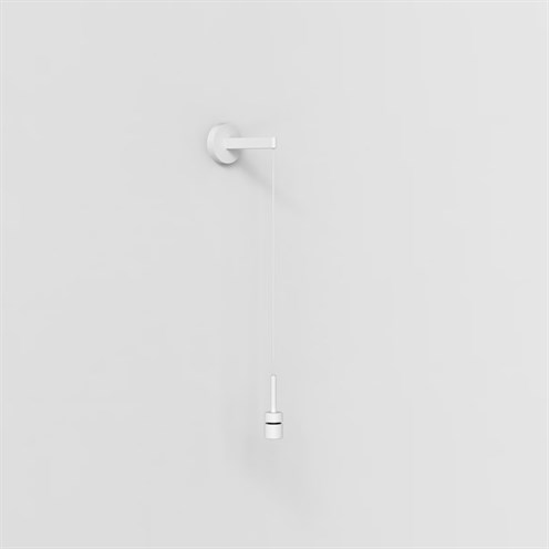 ASTRO+Wall Pendant max. 12W E27, seinavalgusti, matt valge, ilma varjuta (tellida eraldi)