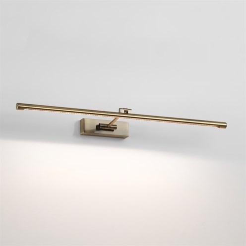 ASTRO+Goya 760 LED 9,6W 1109lm 2700K, pildivalgusti, harjatud antiikmessing
