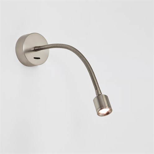 ASTRO+Fosso Switched LED 2,5W 90lm 3000K CRI90 IP20 seinavalgusti, lülitiga, matt nikkel