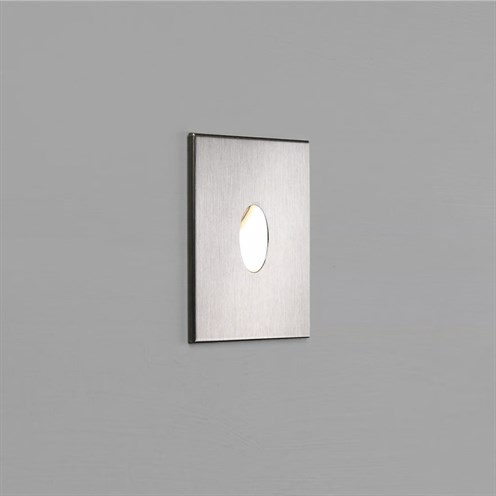 ASTRO+Tango LED 1W 23lm 350mA 3000K CRI>90, IP65, süvisvalgusti, harjatud roostevaba, liiteseadmeta