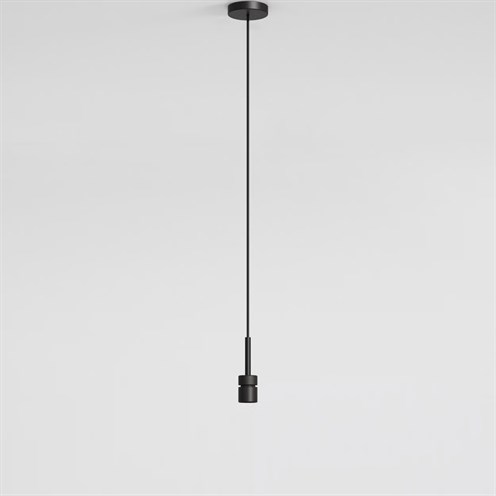 ASTRO+Ceiling Pendant max. 12W E27, rippvalgusti, matt must, ilma kuplita (tellida eraldi)