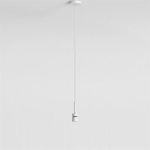 ASTRO+Ceiling Pendant max. 12W E27, rippvalgusti, matt valge, ilma kuplita (tellida eraldi)