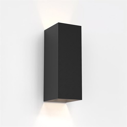 ASTRO+Oslo 255 LED 7,5W 270lm 3000K, IP65, seinavalgusti, must