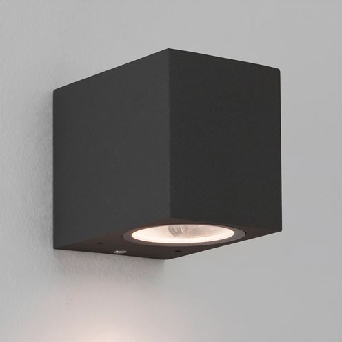 ASTRO+Chios 80 max. 6W GU10, IP44, seinavalgusti, must
