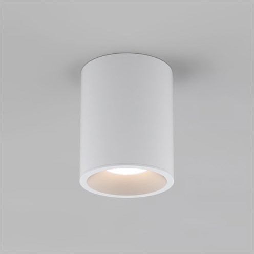 ASTRO+Kos Round 100 LED 6.2W 316lm 3000K 35°, hämardatav phase-cut, IP65, laevalgusti, valge