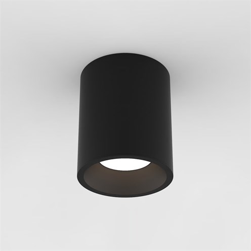 ASTRO+Kos Round 140 LED 12.8W 761lm 3000K 31°, hämardatav phase-cut, IP65, laevalgusti, must