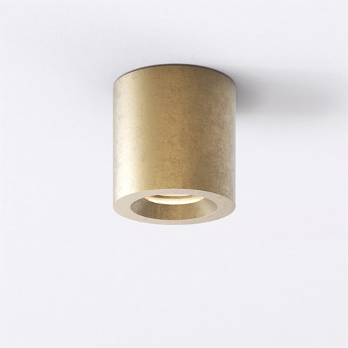 ASTRO+Kos Round max. 6W GU10, IP44, välisvalgusti, messing