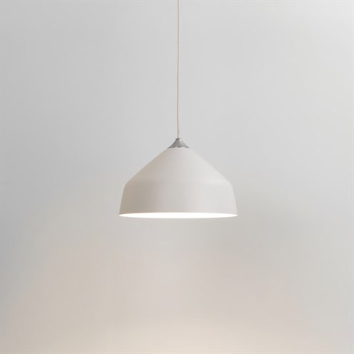 ASTRO+Ginestra 300 max. 42W E27, rippvalgusti, matt valge