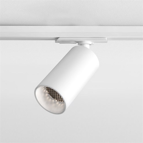 ASTRO+Can 50 Track LED 8,2W 544lm 3000K CRI>90 30°, hämardatav phase-cut, siinivalgusti, matt valge