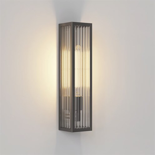 ASTRO+Harvard Wall Coastal max. 4W E27, IP44, välisvalgusti, harjatud mustjashall