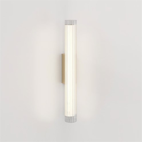 ASTRO+io 665 LED 8,3W 725lm 3000K CRI>90, hämardatav phase-cut, IP44, seinavalgusti, matt kuld