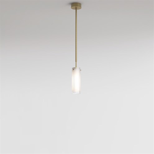 ASTRO+Ottavino Pendant max. 5W E14, IP44, rippvalgusti, harjatud matt messing