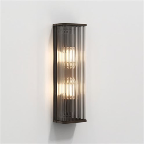 ASTRO+Avignon Square 500 2x max. 12W E27, seinavalgusti, pronks
