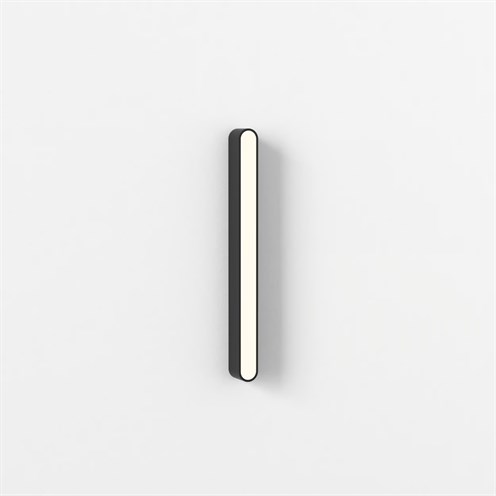 ASTRO+Atticus 600 LED 13.4W 606lm 3000K CRI>90, hämardatav phase-cut, IP44, seinavalgusti, matt must