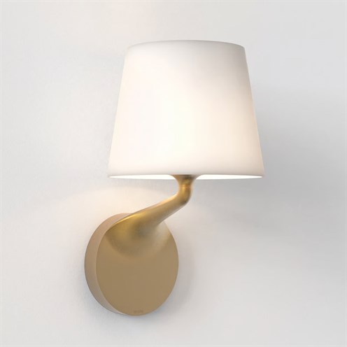 ASTRO+Millie max. 3,5W G9, IP44, seinavalgusti, antiikmessing