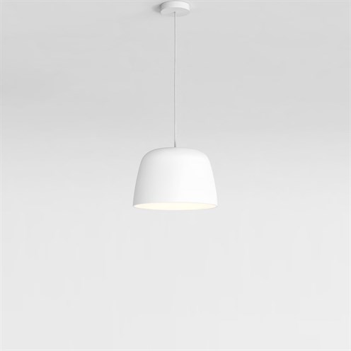 ASTRO+Taiko Pendant 300 max. 12W E27, rippvalgusti, matt valge