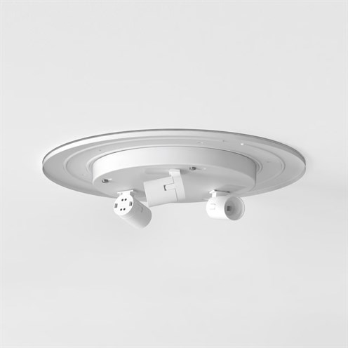 ASTRO+Ceiling Base 410 3x max. 12W E27, laevalgusti, matt valge, vari eraldi tellitav