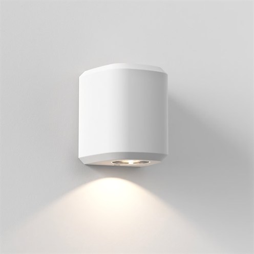 ASTRO+Brixham Wall Single max. 10W GU10, IP44, välisvalgusti, valge