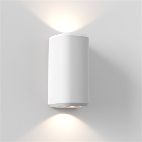ASTRO+Brixham Wall Twin 2x max. 10W GU10, IP44, välisvalgusti, valge