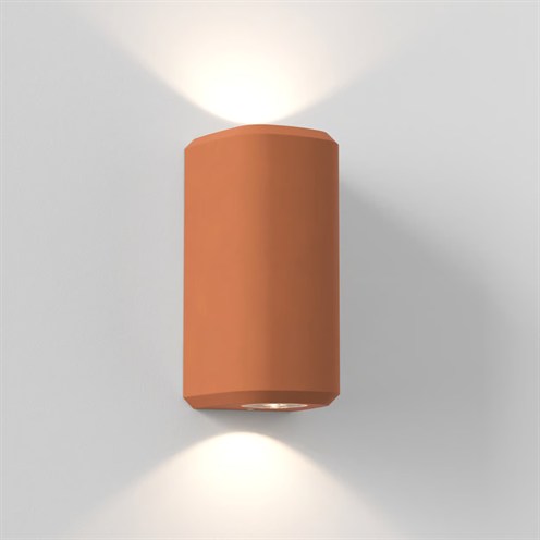 ASTRO+Brixham Wall Twin 2x max. 10W GU10, IP44, välisvalgusti, terrakota