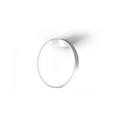 Panzeri+Zero Round LED 13W 796lm 3000K CRI>90, seinavalgusti, valge