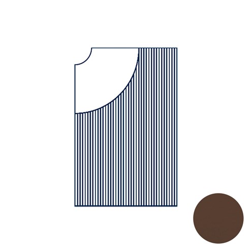 Bover+Arid Tile Left, pruun