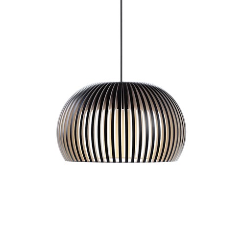 Secto Design+Atto 5000 LED 12W 1400lm 3000K, rippvalgusti, lamineeritud must