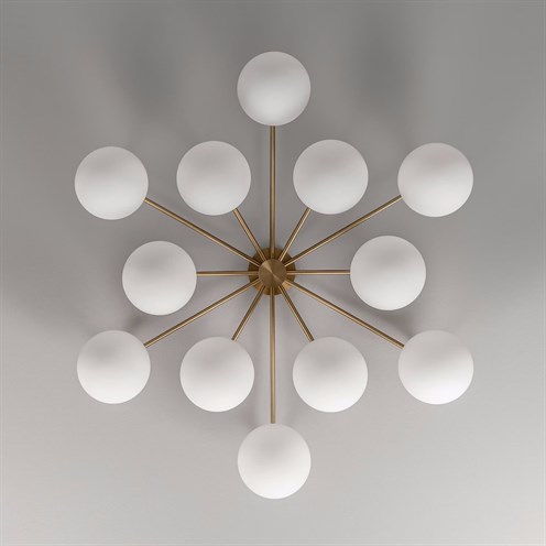 Schwung Home+Orion Round LED 12x5W E14 2640lm 2200-3000K, hämardatav, laevalgusti