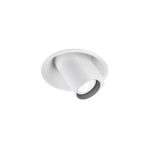 Wever & Ducré+BLIEK ROUND 1.0 PAR16 max. 12W GU10, süvisvalgusti, matt valge