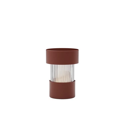 Robin+Balise Portable LED 2,2W 250lm 3000K CRI>90, hämardatav Push dim, laetav lauavalgusti (tööaeg kuni 6h), terrakota