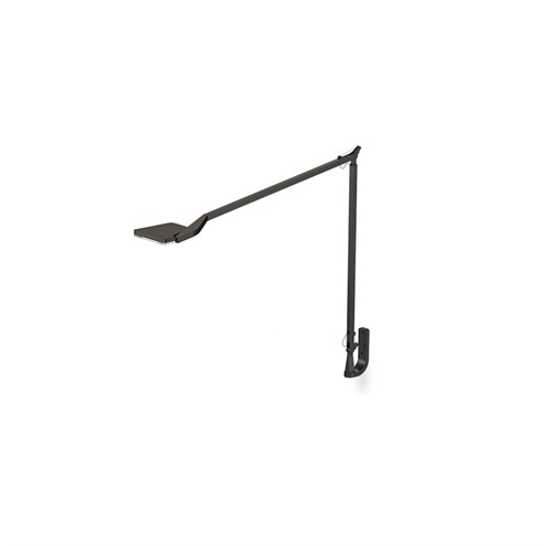 Panzeri+Jackie LED 10W 706lm 3000K CRI>90, hämardatav step-dim, seinavalgusti, must