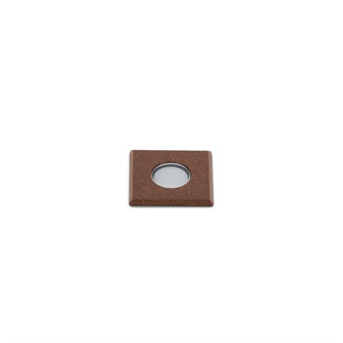 Lombardo+CNC 25 2.0 Q Full Resin LED 2W 75lm 500mA 3000K CRI>90, IP67, süvisvalgusti, corten, liiteseadmeta