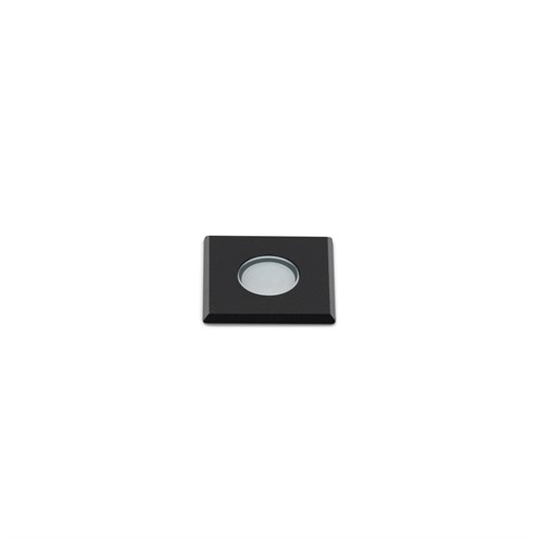 Lombardo+CNC 25 2.0 Q Full Resin LED 2W 75lm 500mA 3000K CRI>90, IP67, süvisvalgusti, must, liiteseadmeta
