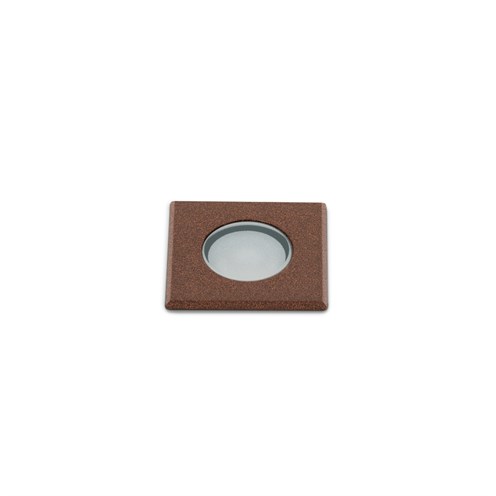 Lombardo+CNC 35 2.0 Q Full Resin LED 2W 48lm 500mA 3000K CRI>90, IP67, süvisvalgusti, corten, liiteseadmeta