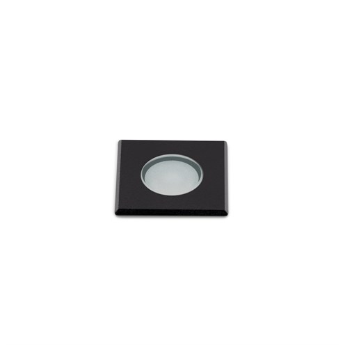 Lombardo+CNC 35 2.0 Q Full Resin LED 2W 48lm 500mA 3000K CRI>90, IP67, süvisvalgusti, must, liiteseadmeta