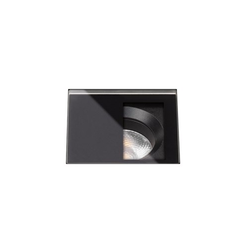 Lombardo+CNC 50 2.0 Trimless Q Asimmetrico LED 6,5W 280lm 3000K CRI>90 30°, IP67, süvisvalgusti, must, liiteseadmeta