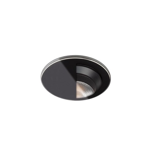Lombardo+CNC 50 2.0 Trimless T Asimmetrico LED 6,5W 280lm 3000K CRI>90 30°, IP67, süvisvalgusti, must, liiteseadmeta