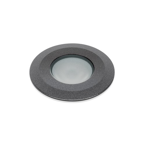 Lombardo+CNC 50 2.0 T Full Resin LED 6,5W 252lm 500mA 3000K CRI>90, IP67, süvisvalgusti, antratsiit, liiteseadmeta