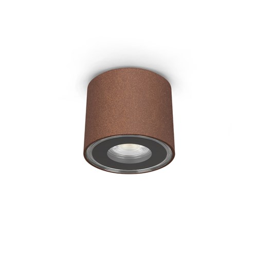 Lombardo+Clic Top LED 5W 362lm 3000K, hämardatav phase-cut, IP65, välisvalgusti, corten