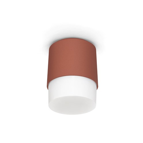 Lombardo+Clic Up Top LED 5W 330lm 3000K, hämardatav phase-cut, IP65, välisvalgusti, terrakota