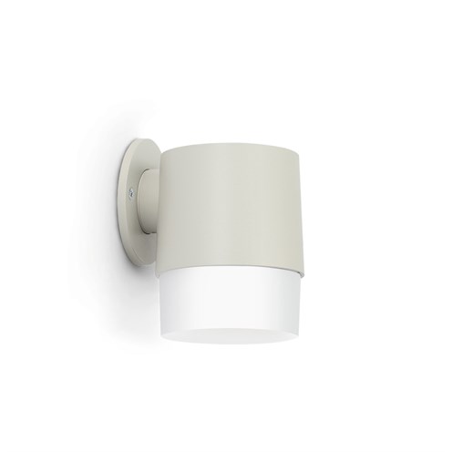 Lombardo+Clic Up Wall LED 5W 330lm 3000K, hämardatav phase-cut, IP65, välisvalgusti, helehall