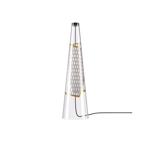Lodes+Cono di Luce LED 7,5W 1307lm 2700K CRI>90, hämardatav Touch Dim, lauavalgusti, kuldne detail