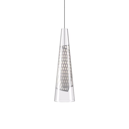 Lodes+Cono di Luce Small LED 7W 1307lm 2700K CRI>90, hämardatav, rippvalgusti, hall detail, laerosett tellida eraldi