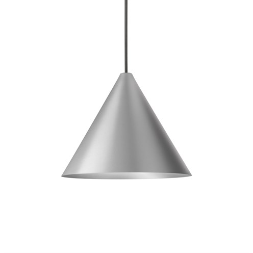 CINI&NILS+Cordina Conico 100 LED 5W 550lm 2700K, hämardatav, rippvalgusti, hõbedane, laerosett tellida eraldi
