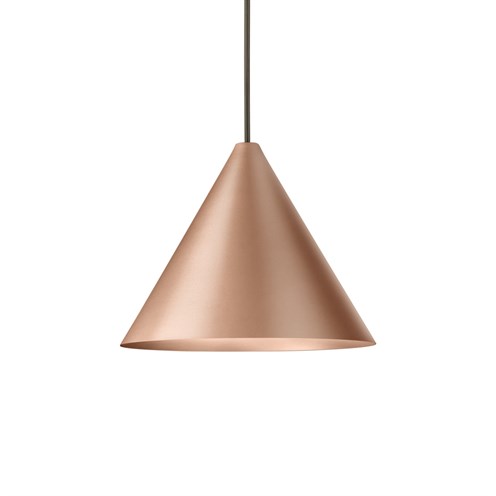 CINI&NILS+Cordina Conico 100 LED 5W 550lm 2700K, hämardatav, rippvalgusti, roosa kuld, laerosett tellida eraldi