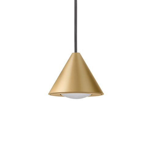 CINI&NILS+Cordina Conico 50 LED 5W 550lm 2700K, hämardatav, rippvalgusti, kuldne, laerosett tellida eraldi