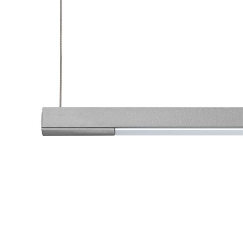 CINI&NILS+Cordina Lineare LED 10W 1400lm 2700K, hämardatav, rippvalgusti, hõbedane, laerosett tellida eraldi